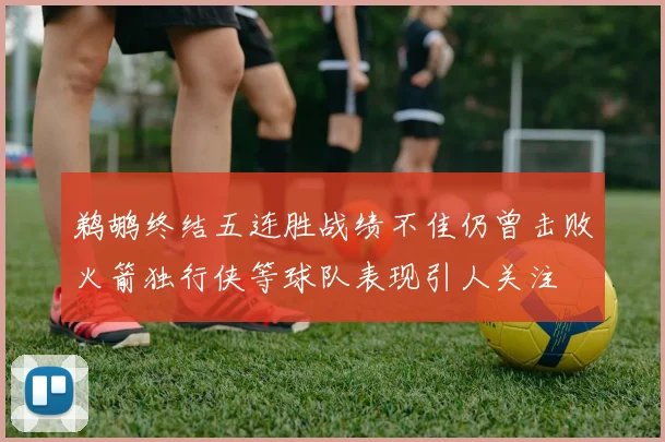 鹈鹕终结五连胜战绩不佳仍曾击败火箭独行侠等球队表现引人关注