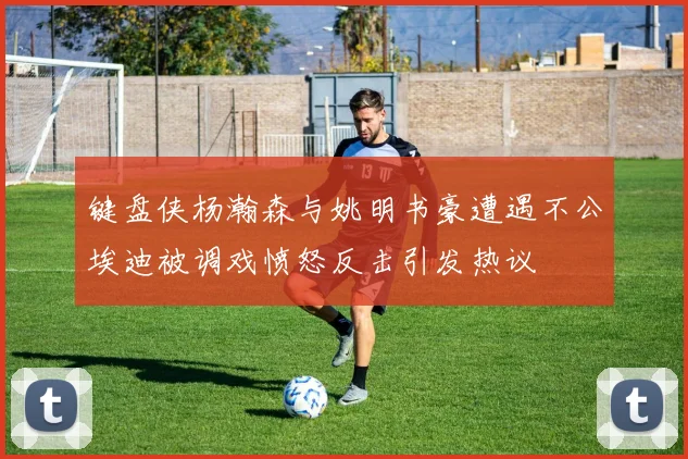 键盘侠杨瀚森与姚明书豪遭遇不公埃迪被调戏愤怒反击引发热议